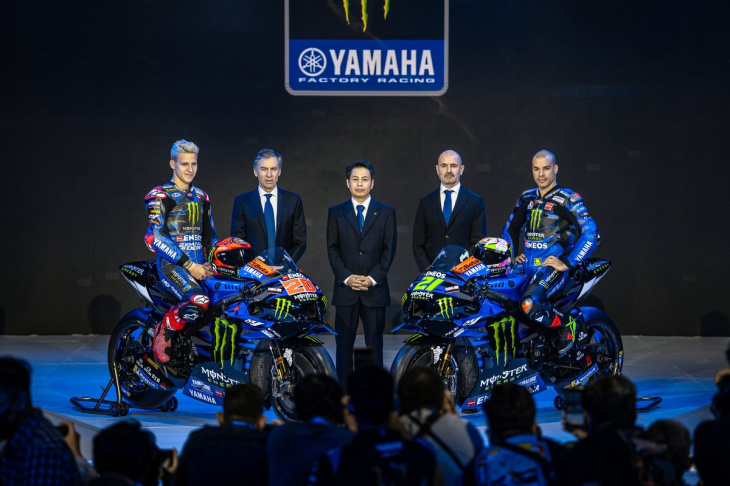 yamaha presenteert nieuwe livery voor motogp-seizoen 2023
