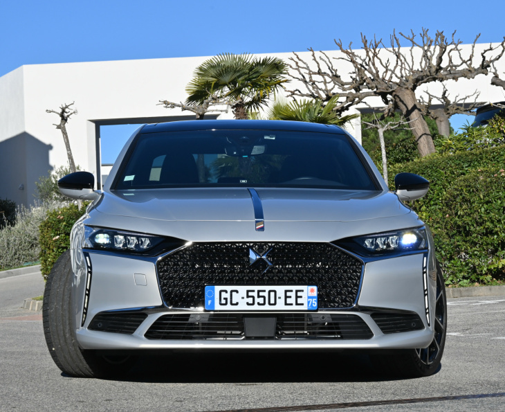 ds 9, autotest, 360 e-tense 4x4, plug-in hybrid, performance, prestaties, ds 9 - (on)rust stoker