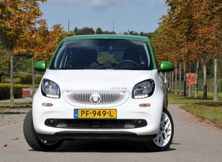 smart forfour, electric drive, autotest, elektrische auto, goedkope elektrische auto, actieradius, smart forfour electric drive - slim alternatief