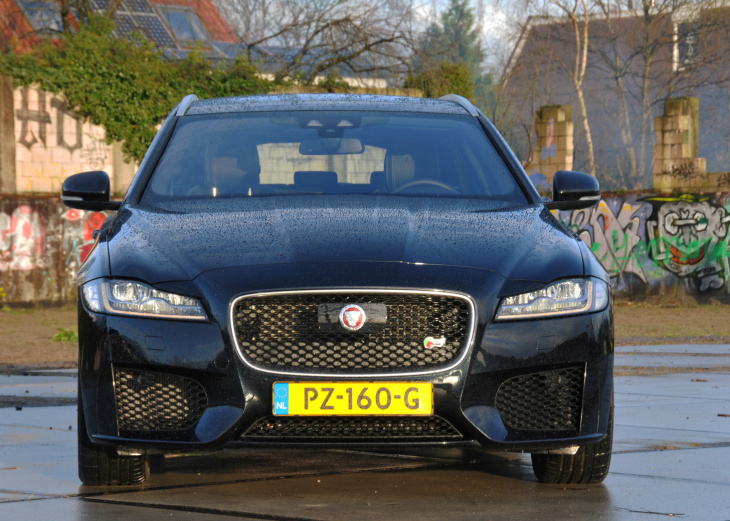 jaguar xf sportbrake, autotest, stationcar, diesel, 3.0d, ruimte, jaguar xf sportbrake - brit met bravoure