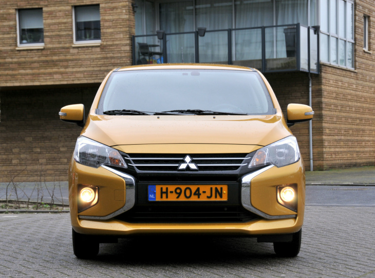 mitsubishi space star, autotest, facelift, modeljaar 2020, 1.2 nova, android, mitsubishi space star - is er nog ruimte voor de space star?