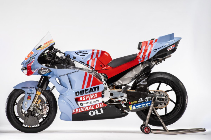 gresini racing presenteert kleurstelling ducati-motor voor motogp-seizoen 2023