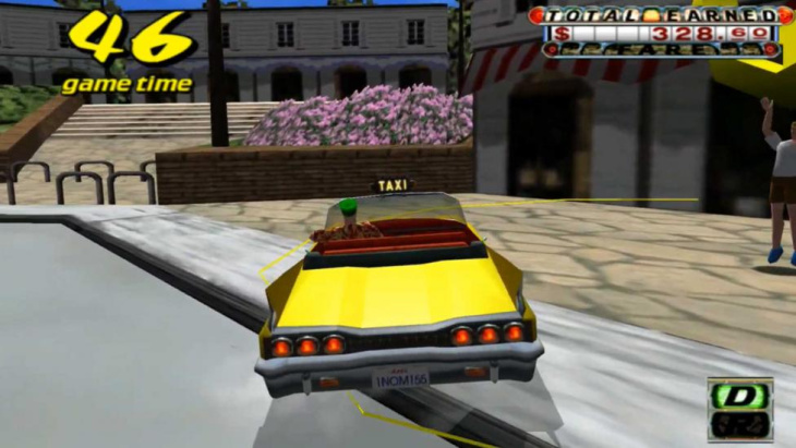 ken je de fantastische game crazy taxi uit 1999 nog?