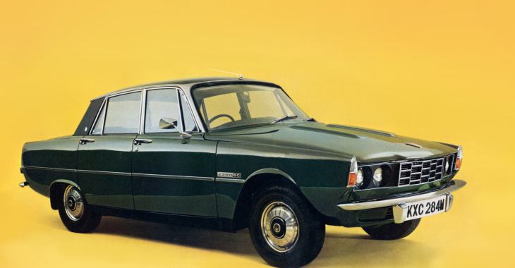 rover p6 - de eerste auto van het jaar (1963 - 1977)