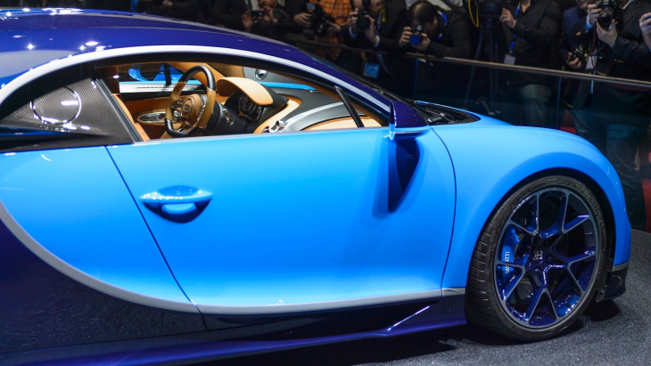 bugatti veyron: een spectaculaire auto. de mooiste foto's