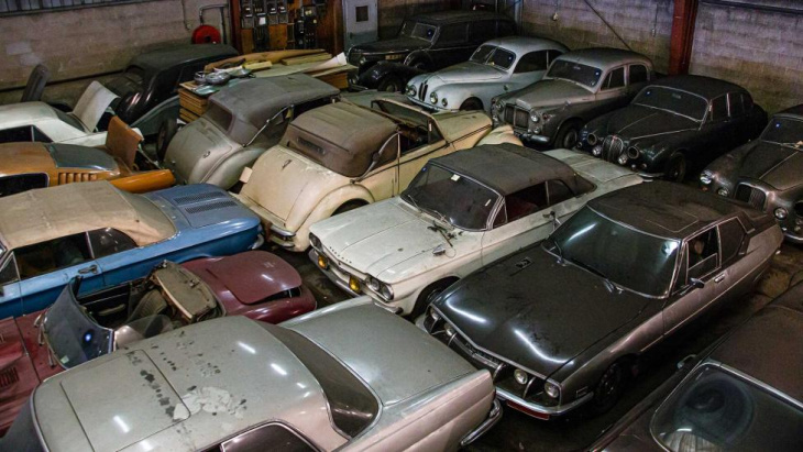dit zijn alle auto’s van de enorme schuurvondst in dordrecht (die ook te koop zijn)