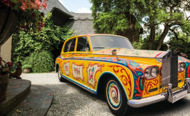 rolls royce phantom v john lennon's : de psychedelische reis van de iconische britse auto