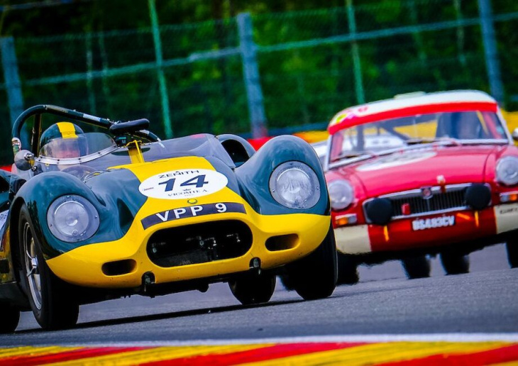 spa-classic 2023: meer dan 400 historische racewagens op circuit