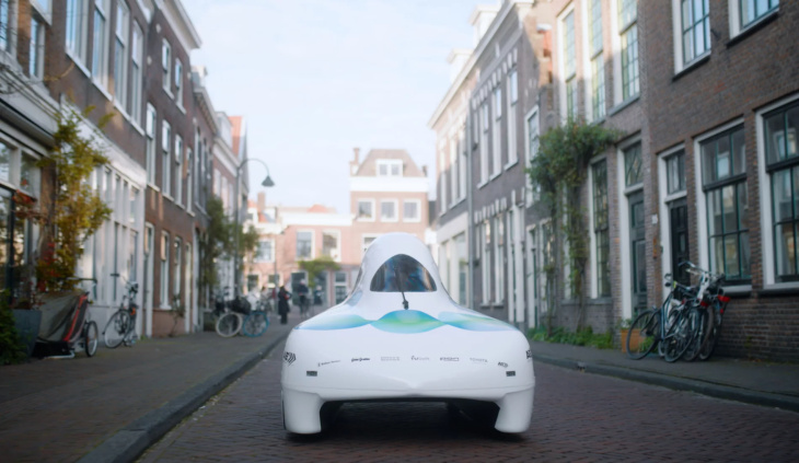 delftse studenten onthullen efficiënte waterstofauto: 2.000 kilometer op één kilo waterstof