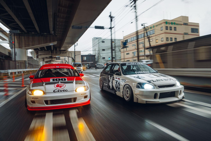 japanse autoliefhebbers bouwen massaal straatlegale raceauto’s