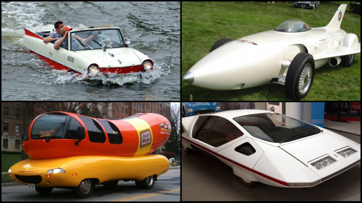15 vreemdste en meest ongewone auto's in de geschiedenis