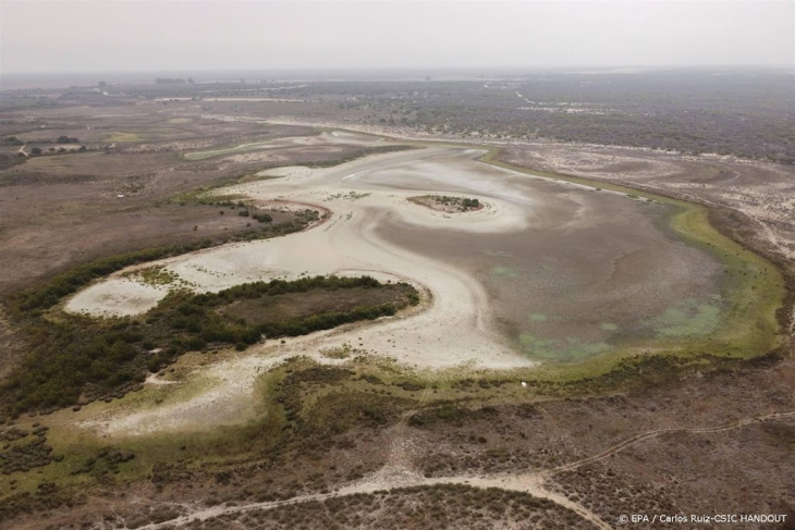 lagune in zuid-spanje voor tweede jaar op rij volledig opgedroogd