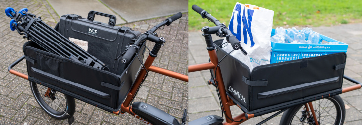 deze kruising tussen e-bike en cargofiets rijdt lekkerder dan een normale bakfiets