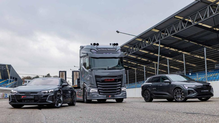 nederlandse audi rs-dealer gaat nu ook sportieve daf-vrachtwagens leveren