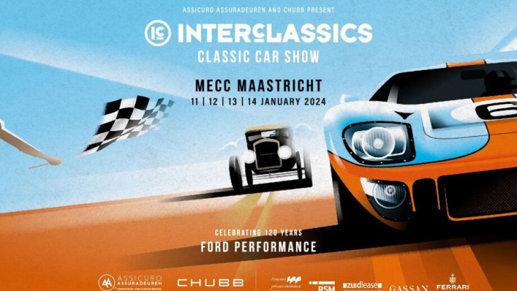 interclassics maastricht viert 120 jaar ford racing