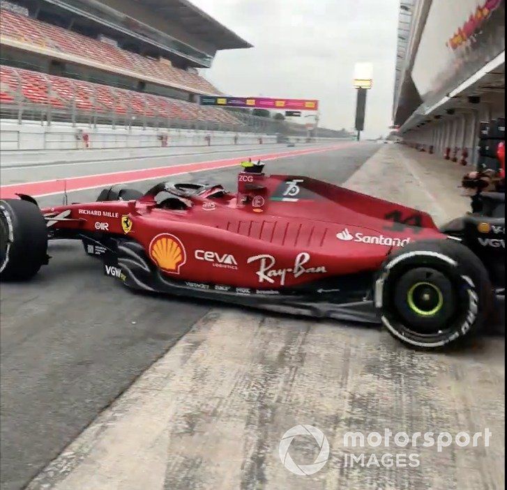 ferrari f1-team test pirelli's op circuit barcelona