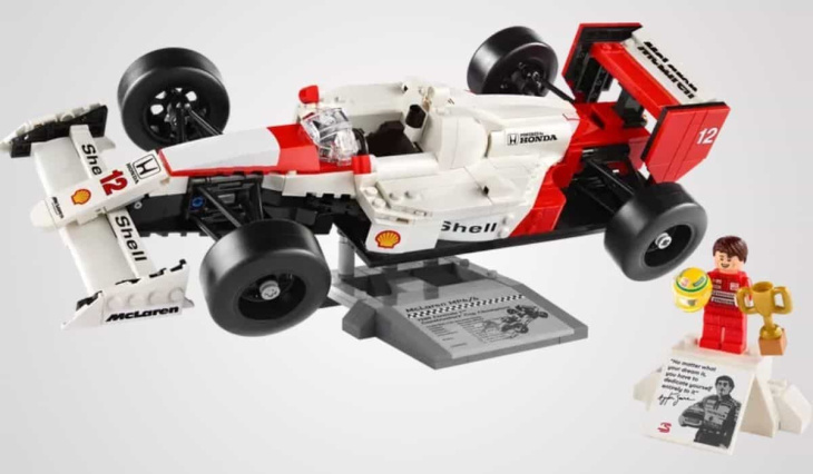 lego lanceert een collectie formule 1-raceauto’s met een speciale editie van ayrton senna