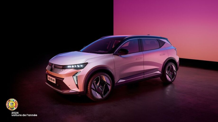 renault scenic e-tech verkozen tot “car of the year 2024”