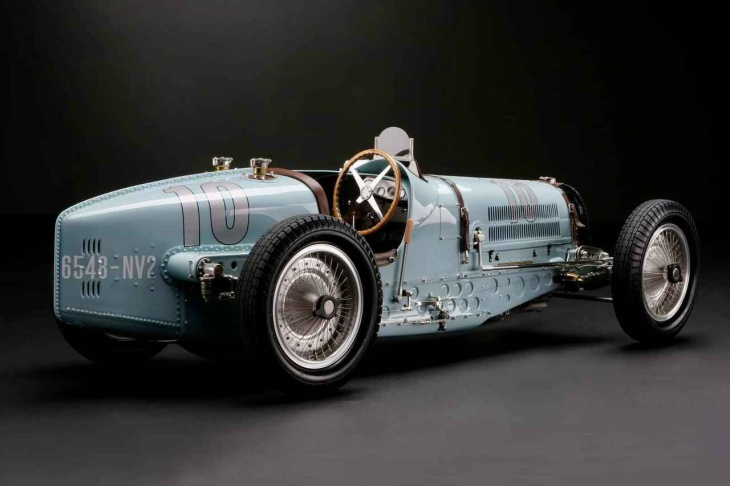 extreem zeldzaam miniatuurmodel van bugatti type 59 verkocht voor $ 28.000
