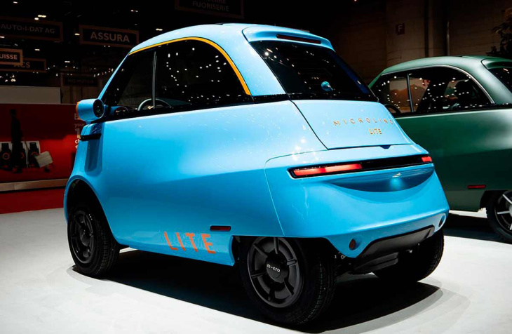 geïnspireerd door de bmw isetta, maken nieuwe elektrische bubble auto’s furore op de autosalon van genève 2024