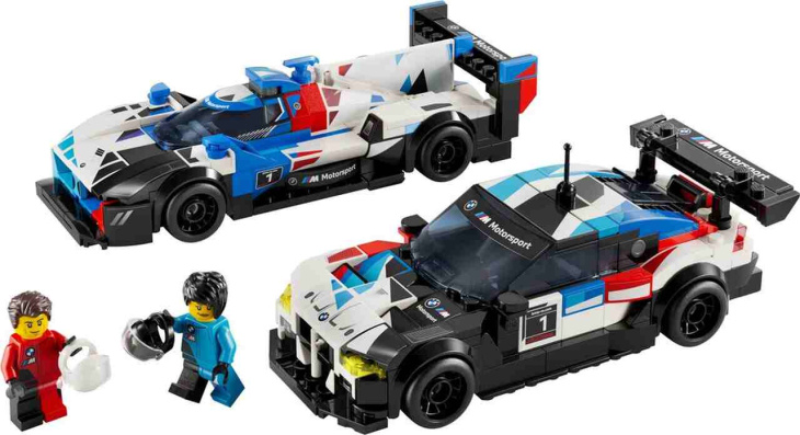 lego lanceert bmw raceauto sets met meer dan 600 onderdelen