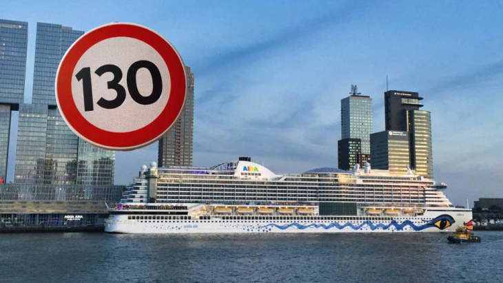 als één cruiseschip zou zinken, zouden we allemaal weer 130 kunnen rijden in nederland