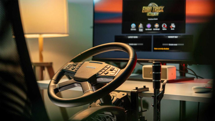 je kunt eindelijk een vrachtwagenstuur kopen voor je gaming set-up