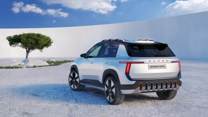 de skoda epiq: een elektrische auto met een actieradius van ruim 400 km voor €25.000 – bekijk het conceptmodel