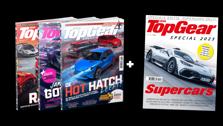 Paasdeal: Halfjaar TopGear + gratis TopGear Supercars