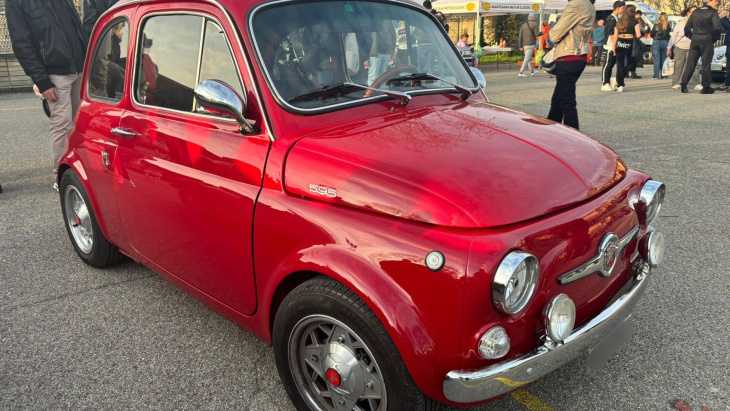 abarth fiat nuova 500: foto's van een kleine maar recordbrekende auto