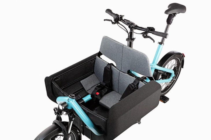 deze compacte elektrische bakfiets is de eerste van een bekend e-bike-merk